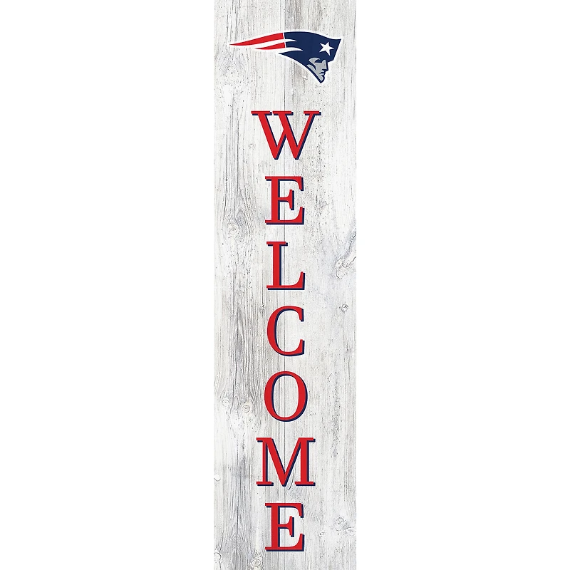 New England Patriots 48'' Welcome Leaner