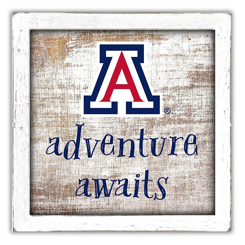 Arizona Wildcats 14'' x 13'' Adventure Awaits Money Box