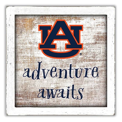 Auburn Tigers 14'' x 13'' Adventure Awaits Money Box
