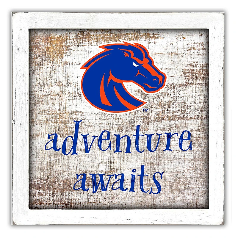 Boise State Broncos 14'' x 13'' Adventure Awaits Money Box
