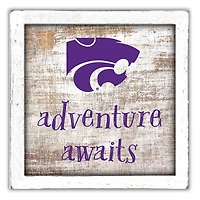 Kansas State Wildcats 14'' x 13'' Adventure Awaits Money Box
