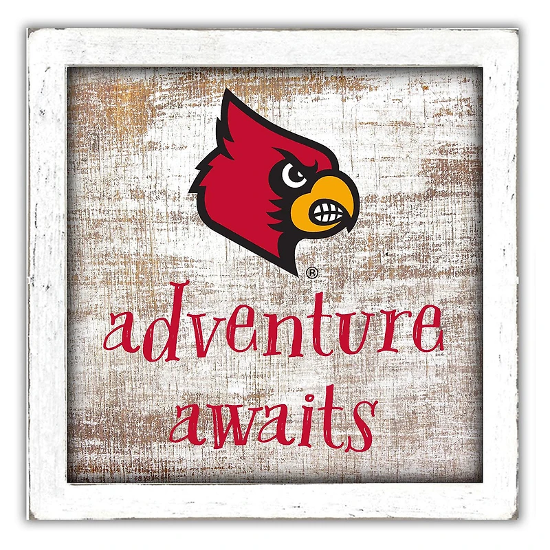 Louisville Cardinals 14'' x 13'' Adventure Awaits Money Box