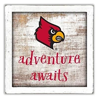 Louisville Cardinals 14'' x 13'' Adventure Awaits Money Box