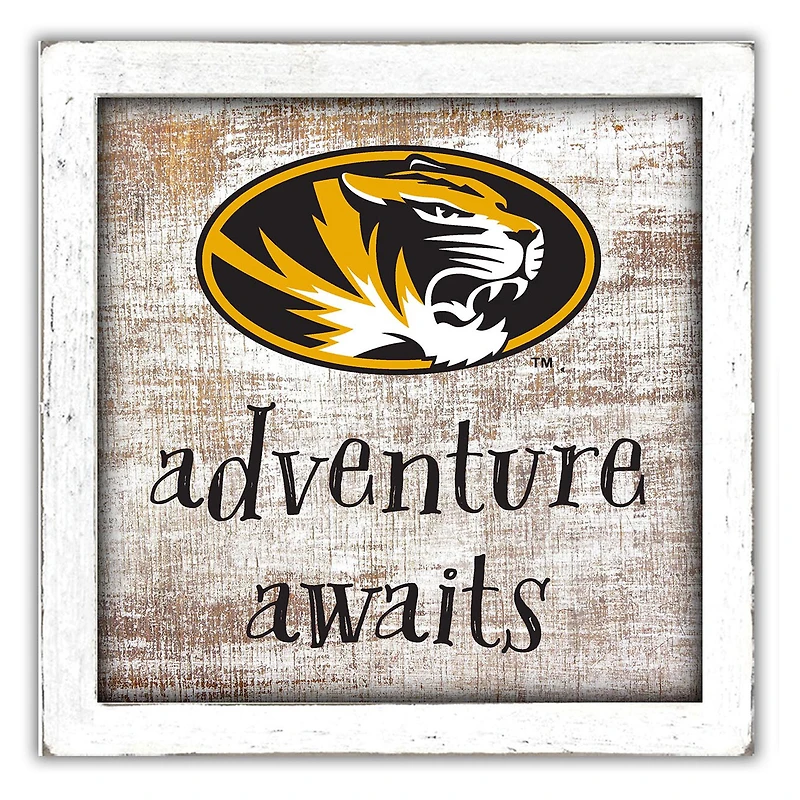 Missouri Tigers 14'' x 13'' Adventure Awaits Money Box