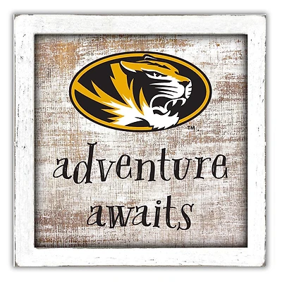 Missouri Tigers 14'' x 13'' Adventure Awaits Money Box