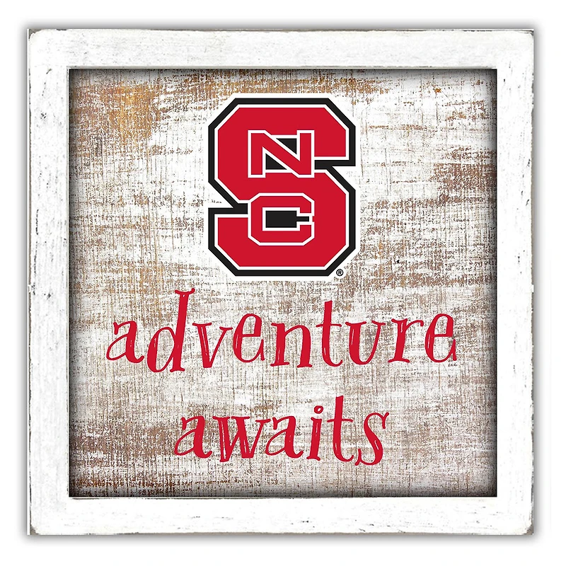 NC State Wolfpack 14'' x 13'' Adventure Awaits Money Box