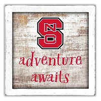 NC State Wolfpack 14'' x 13'' Adventure Awaits Money Box