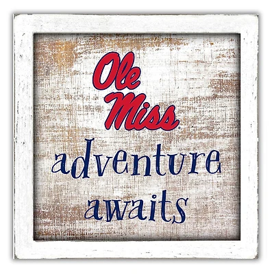 Ole Miss Rebels 14'' x 13'' Adventure Awaits Money Box
