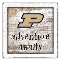 Purdue Boilermakers 14'' x 13'' Adventure Awaits Money Box