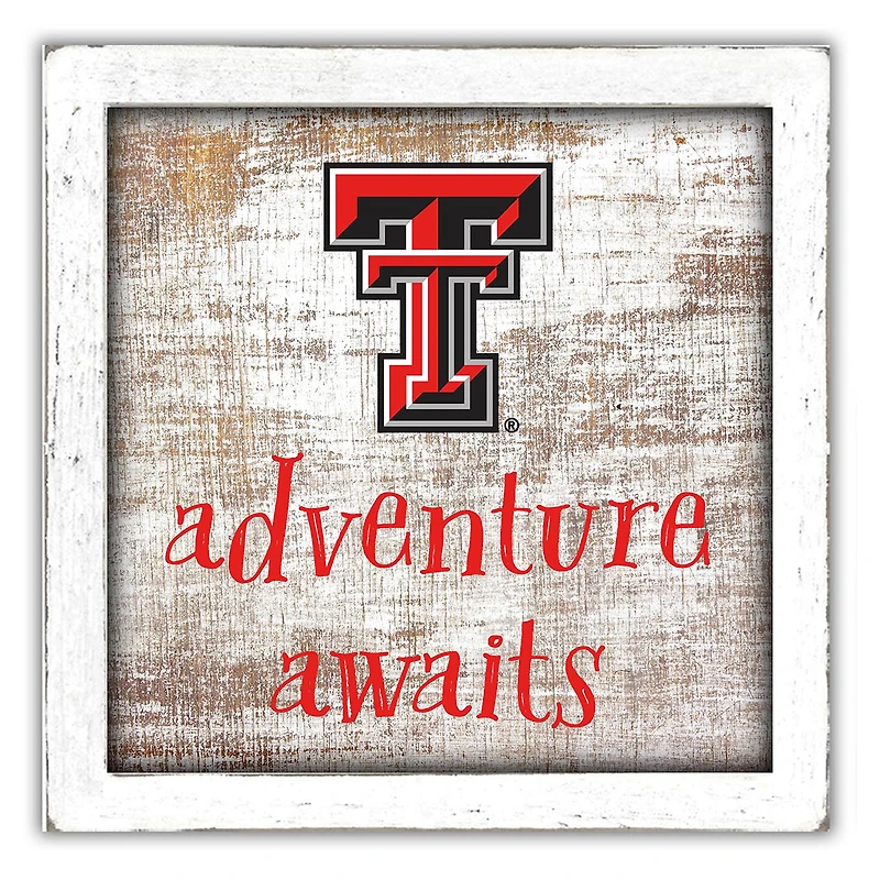 Texas Tech Red Raiders 14'' x 13'' Adventure Awaits Money Box