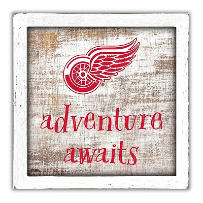 Detroit Red Wings 14'' x 13'' Adventure Awaits Money Box