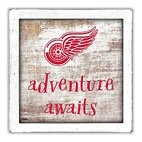 Detroit Red Wings 14'' x 13'' Adventure Awaits Money Box
