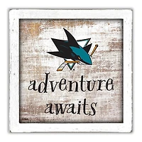 San Jose Sharks 14'' x 13'' Adventure Awaits Money Box