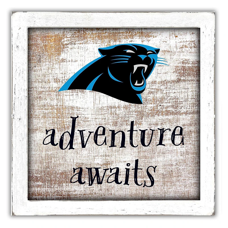 Carolina Panthers 14'' x 13'' Adventure Awaits Money Box