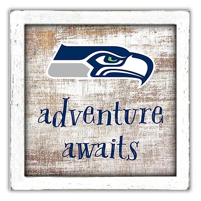 Seattle Seahawks 14'' x 13'' Adventure Awaits Money Box