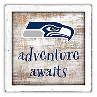 Seattle Seahawks 14'' x 13'' Adventure Awaits Money Box