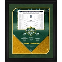 Baylor Bears 2021 NCAA Men's Basketball National Champions Framed 20" x 24" Collage