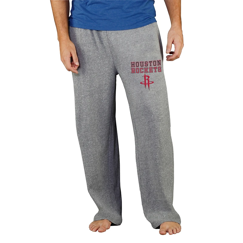 Men's Concepts Sport Gray Houston Rockets Mainstream Tri-Blend Terry Pants