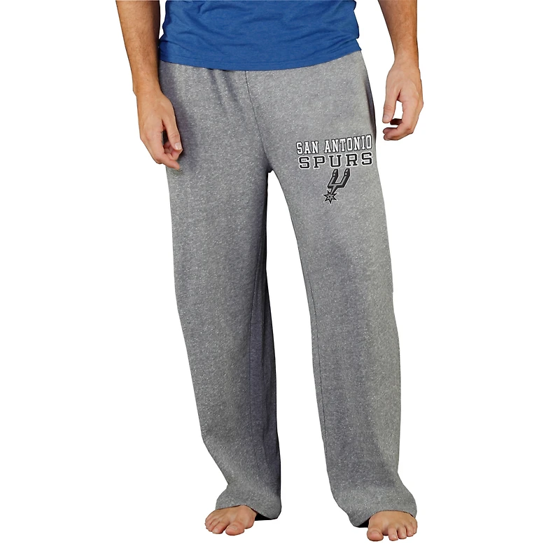 Men's Concepts Sport Gray San Antonio Spurs Mainstream Tri-Blend Terry Pants