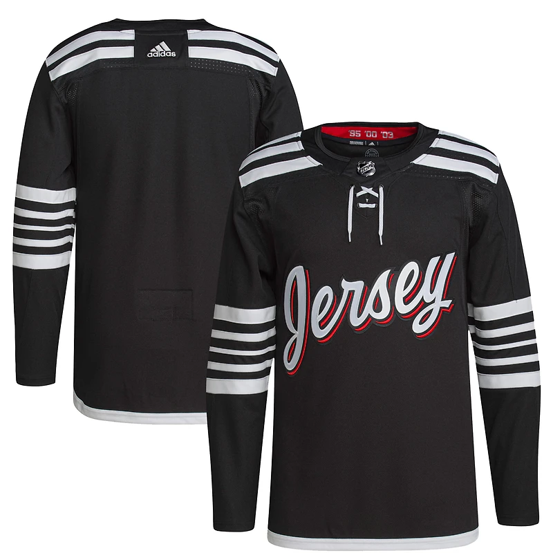 Men's adidas Black New Jersey Devils 2021/22 Alternate Primegreen Authentic Jersey