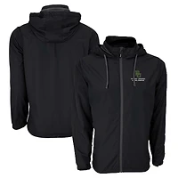 Men's Black Baylor Bears 2021 NCAA Men's Basketball National Champions Microfiber Full-Zip Hooded Jacket