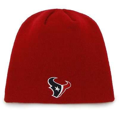 Men's '47 Red Houston Texans Secondary Logo Knit Beanie