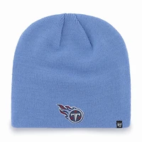 Men's '47 Light Blue Tennessee Titans Secondary Logo Knit Beanie