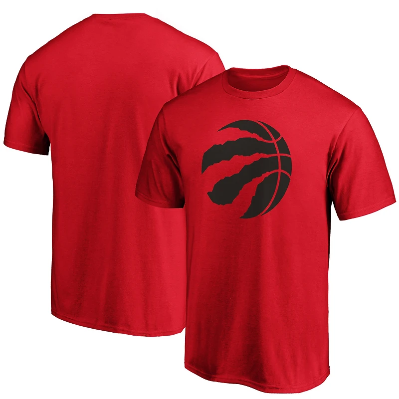 Men's Fanatics Red Toronto Raptors Primary Logo T-Shirt