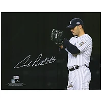Andy Pettitte New York Yankees Autographed 11" x 14" Pitching Stare Spotlight Photograph