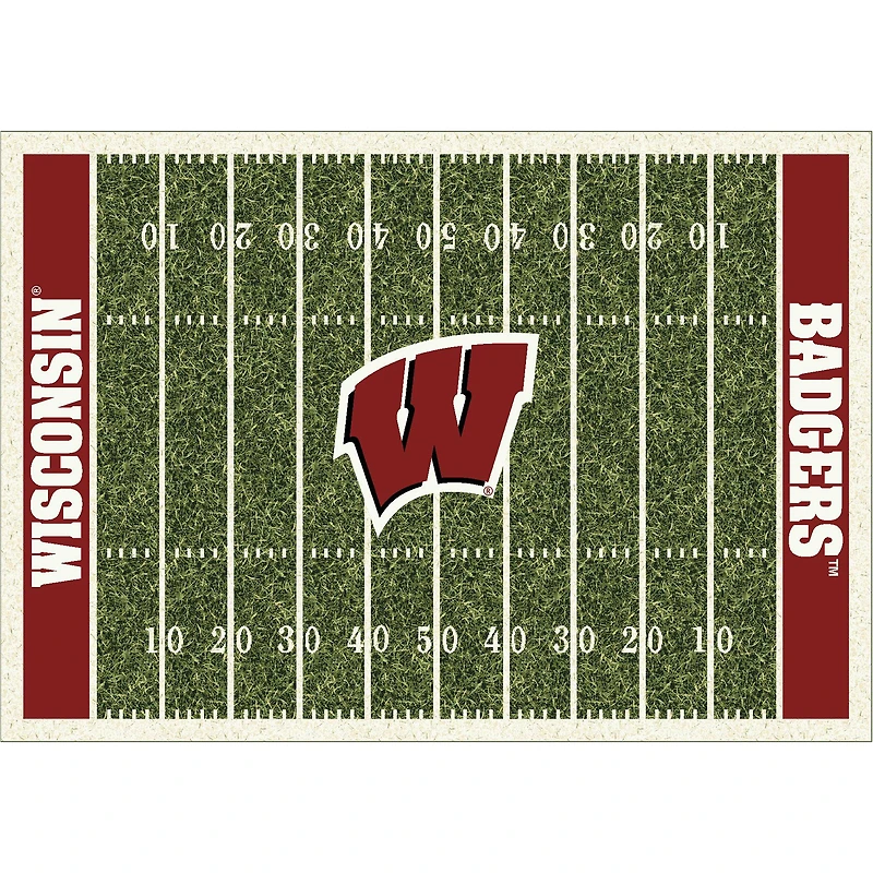 Wisconsin Badgers Imperial 3'10" x 5'4" Homefield Rug