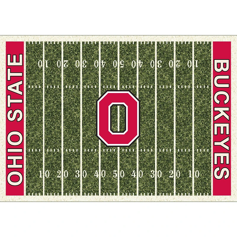 Imperial Ohio State Buckeyes 5'4'' x 7'8'' Home Field Rug
