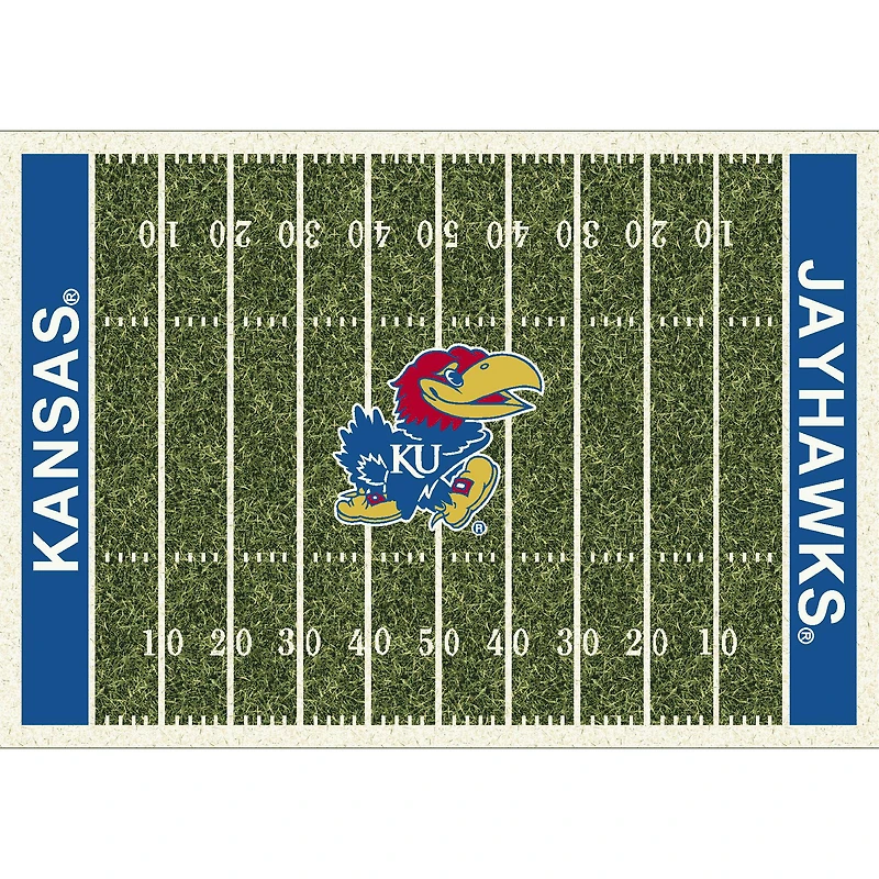 Imperial Kansas Jayhawks 5'4'' x 7'8'' Home Field Rug