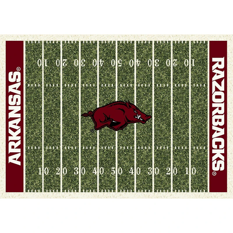 Imperial Arkansas Razorbacks 5'4'' x 7'8'' Home Field Rug