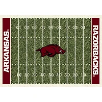 Imperial Arkansas Razorbacks 5'4'' x 7'8'' Home Field Rug