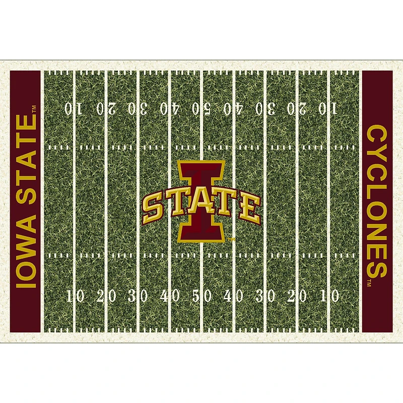 Imperial Iowa State Cyclones 5'4'' x 7'8'' Home Field Rug