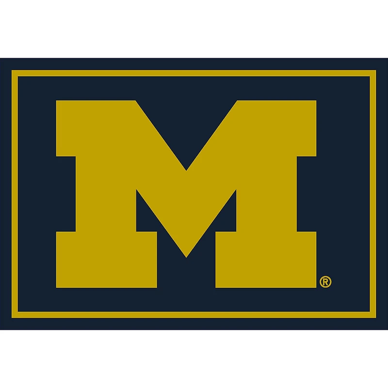 Imperial Michigan Wolverines 5'4'' x 7'8'' Spirit Rug
