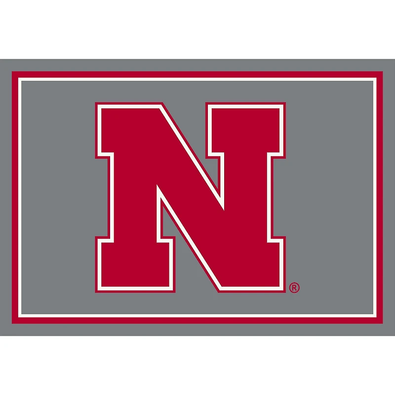 Imperial Nebraska Huskers 5'4'' x 7'8'' Spirit Rug