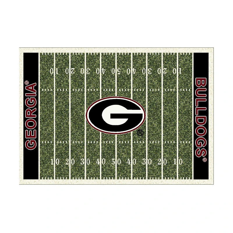 Imperial Georgia Bulldogs 7'8'' x 10'9'' Home Field Rug