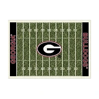Imperial Georgia Bulldogs 7'8'' x 10'9'' Home Field Rug