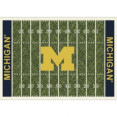 Imperial Michigan Wolverines 7'8'' x 10'9'' Home Field Rug