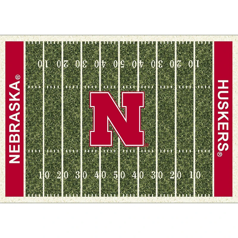 Imperial Nebraska Huskers 7'8'' x 10'9'' Home Field Rug