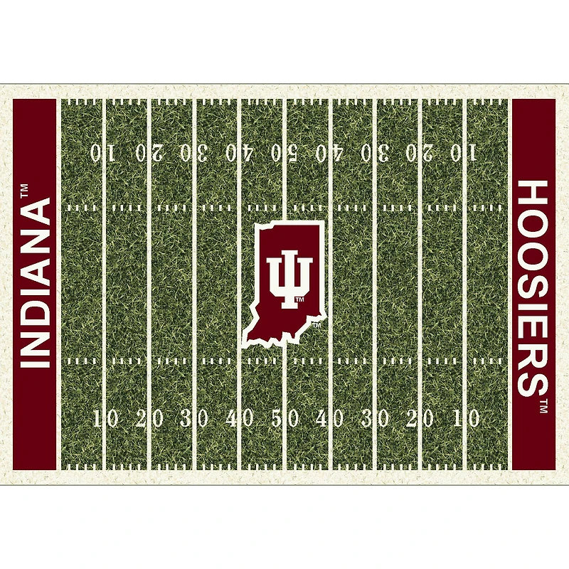 Imperial Indiana Hoosiers 7'8'' x 10'9'' Home Field Rug