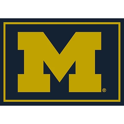 Imperial Michigan Wolverines 7'8'' x 10'9'' Spirit Rug