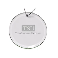 Texas Southern Tigers 3'' Glass Round Ornament