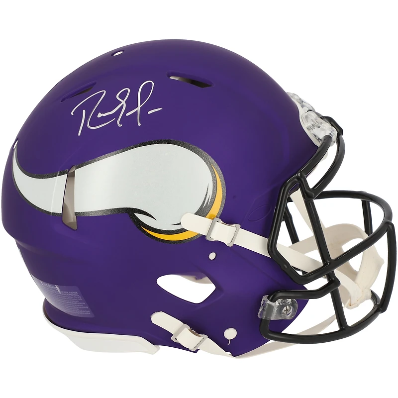 Randy Moss Minnesota Vikings Autographed Riddell Speed Authentic Helmet