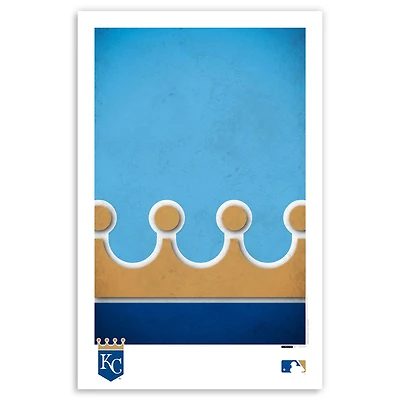 Kansas City Royals 11'' x 17'' Minimalist Team Logo Art Poster