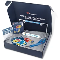 Kansas Jayhawks Fanatics Pack Automotive-Themed Gift Box - $55+ Value