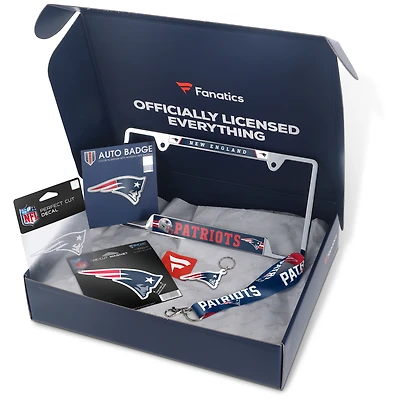 New England Patriots Fanatics Pack Automotive-Themed Gift Box - $55+ Value