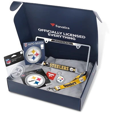 Pittsburgh Steelers Fanatics Pack Automotive-Themed Gift Box - $55+ Value