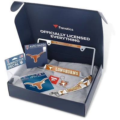 Texas Longhorns Fanatics Pack Automotive-Themed Gift Box - $55+ Value